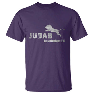 Lion Tribe of Judah Hebrew Christ Israelite T Shirt TS11 Purple Print Your Wear
