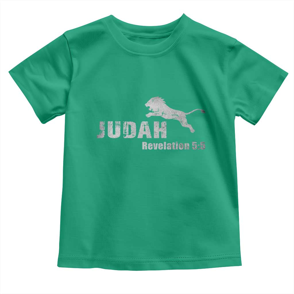 Lion Tribe of Judah Hebrew Christ Israelite Toddler T Shirt TS11 Irish Green Print Your Wear