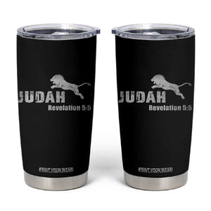 Lion Tribe of Judah Hebrew Christ Israelite Tumbler Cup TS11 Black Print Your Wear