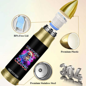 Funny Six Seven Claus Bullet Tumbler 67 Christmas Santa Meme Gen Alpha TS11 Print Your Wear