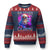Funny Six Seven Claus Ugly Christmas Sweater 67 Xmas Santa Meme Gen Alpha TS11 Navy Red Print Your Wear