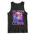 Funny Six Seven Claus Tank Top 67 Christmas Santa Meme Gen Alpha TS11 Black Print Your Wear