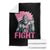 Funny Bigfoot Breast Cancer Awareness Throw Blanket Fight Pink Ribbon TS11 Black Print Your Wear