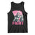 Funny Bigfoot Breast Cancer Awareness Tank Top Fight Pink Ribbon TS11 Black Print Your Wear