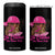 In October We Wear Pink 4 in 1 Can Cooler Tumbler Black Women Breast Cancer Awareness TS11 One Size: 16 oz Black Print Your Wear