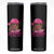 In October We Wear Pink Skinny Tumbler Black Women Breast Cancer Awareness TS11 Black Print Your Wear