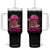 In October We Wear Pink Tumbler With Handle Black Women Breast Cancer Awareness TS11 One Size: 40 oz Black Print Your Wear