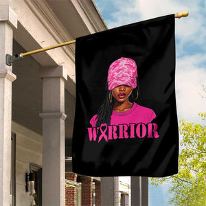 African American Warrior Breast Cancer Garden Flag Pink Ribbon TS11 Print Your Wear