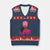 African American Warrior Breast Cancer V-Neck Knit Sweater Vest Pink Ribbon TS11 Navy Red Print Your Wear