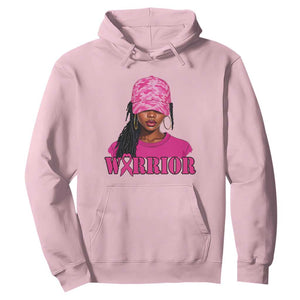 African American Warrior Breast Cancer Hoodie Pink Ribbon TS11 Light Pink Print Your Wear