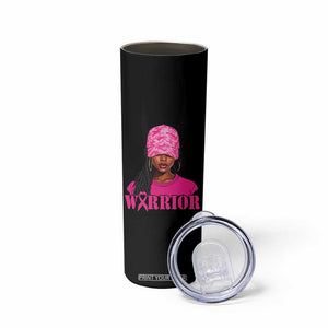 African American Warrior Breast Cancer Skinny Tumbler Pink Ribbon TS11 Print Your Wear