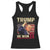 Trump Won 2024 Racerback Tank Top He Won Greatest Return In History The 47th US President TS11 Black Print Your Wear