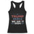 Trump Vance We Did It 2024 Racerback Tank Top Trump Won President 45 47 American Flag TS11 Black Print Your Wear