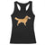 Funny Golden Retriever Dog New Year 2025 Fireworks Racerback Tank Top TS11 Black Print Your Wear