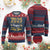 Happy New Year 2025 Ugly Christmas Sweater New Year's Eve Party Family Matching TS11 Burgundy Print Your Wear