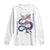 Happy Japanese New Year 2025 Long Sleeve Shirt Year Of The Snake Sakura Cherry Blossom TS11 White Print Your Wear