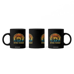 Funny 67 13th Birthday Coffee Mug Official Teenager 13 Years Of Being Awesome TS11 Print Your Wear