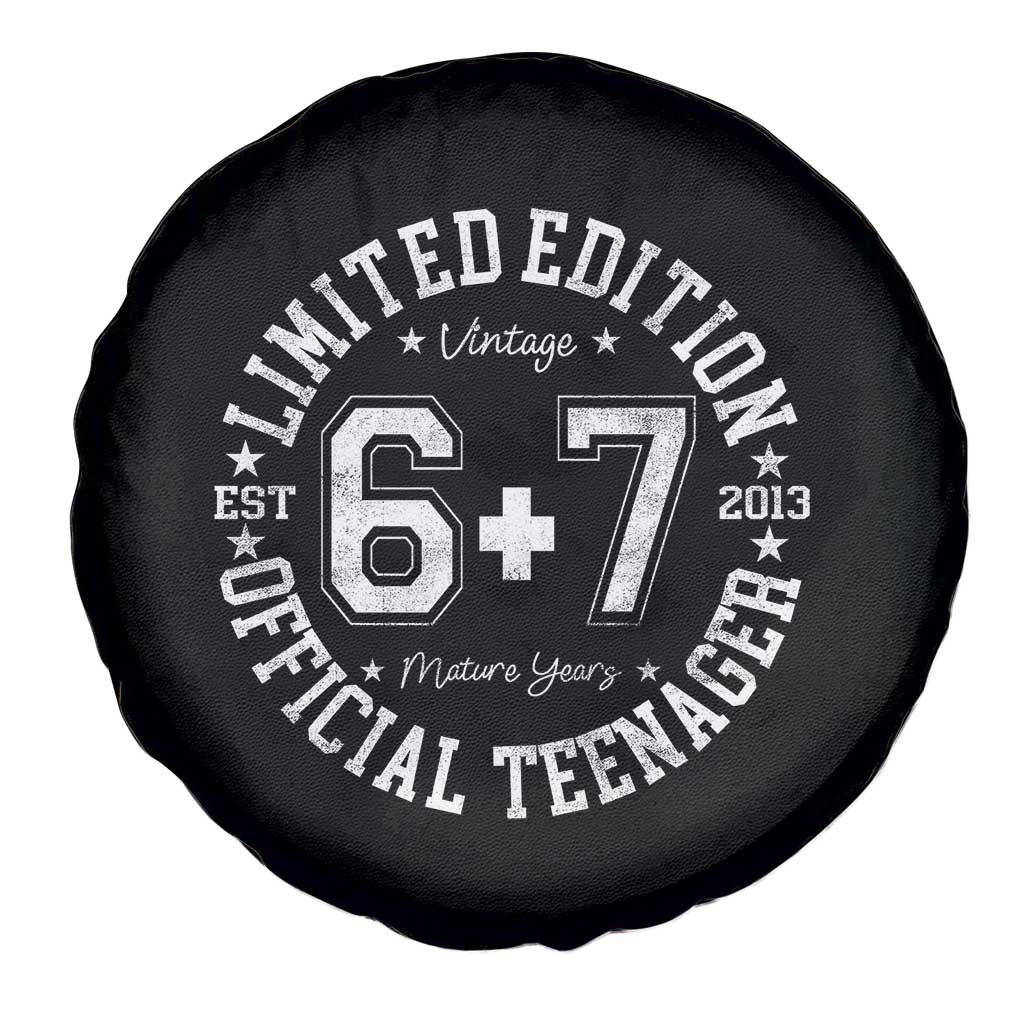 Funny 67 13th Birthday Spare Tire Cover Est 2013 Limited Edition Official Teenager TS11 Print Your Wear