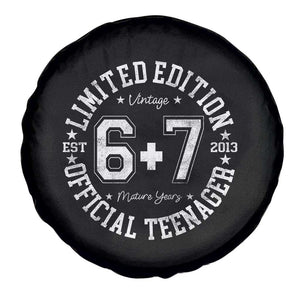 Funny 67 13th Birthday Spare Tire Cover Est 2013 Limited Edition Official Teenager TS11 Print Your Wear