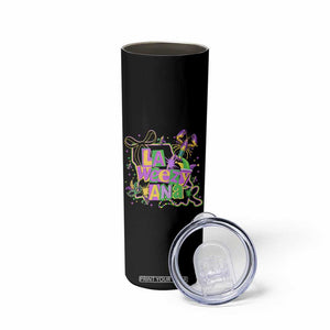 Funny Mardi Gras La Weezy Ana Skinny Tumbler New Orleans Festival Louisiana Map TS11 Print Your Wear