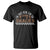 Funny American Football I'm Just Here For The Snacks T Shirt Glitter Print TS11 Black Print Your Wear
