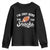 Funny American Football I'm Just Here For The Snacks Youth Sweatshirt Vintage Star TS11 Black Print Your Wear