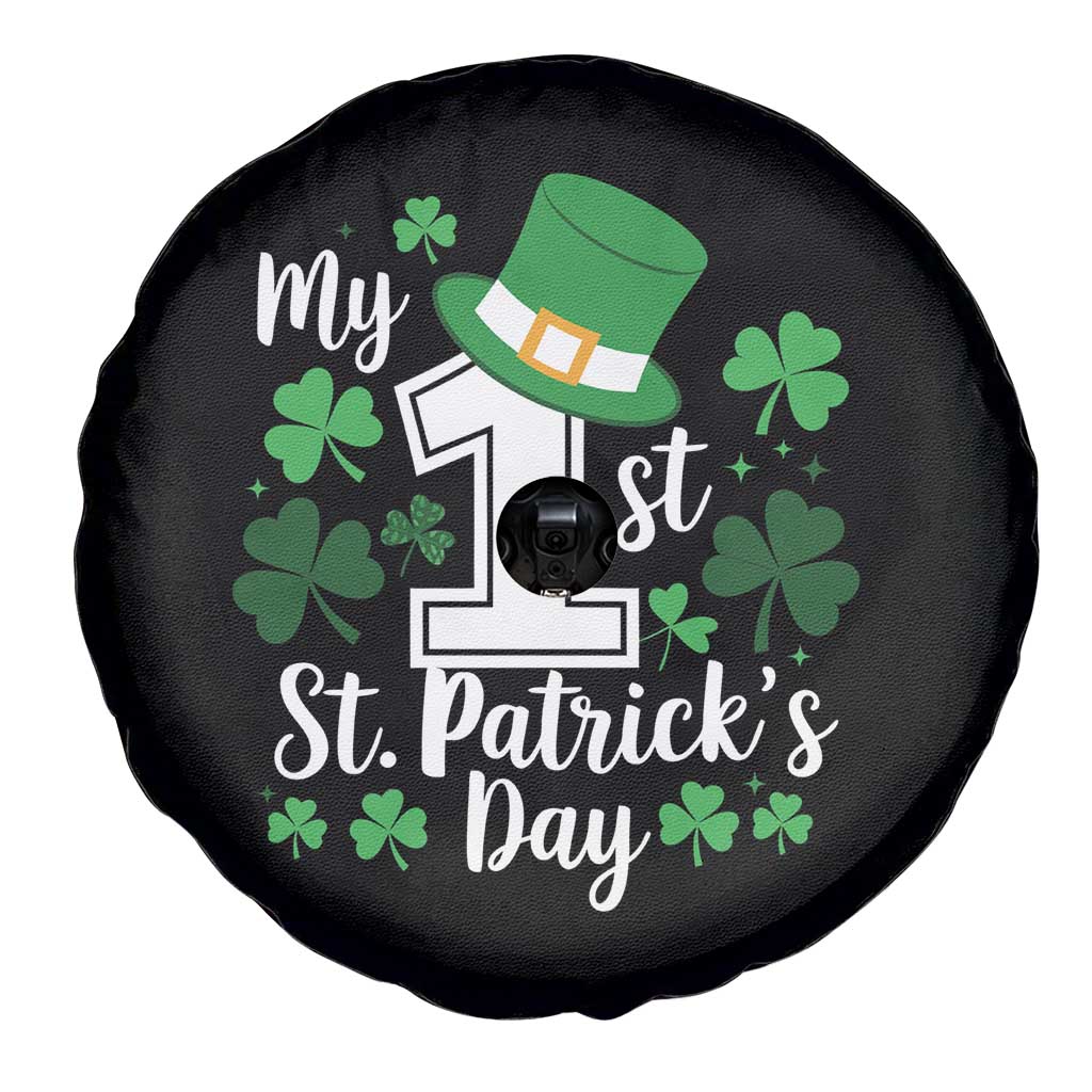 Funny My 1st St Patrick's Day Spare Tire Cover Shamrock TS11 Print Your Wear