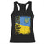 Ukraine Pride Ykpaiha Racerback Tank Top Vintage Ukrainian Flag TS11 Black Print Your Wear