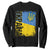 Ukraine Pride Ykpaiha Sweatshirt Vintage Ukrainian Flag TS11 Black Print Your Wear