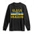 Ukraine Pride Slava Ukraini Long Sleeve Shirt Vintage Ukrainian Flag TS11 Black Print Your Wear