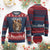 Glory To Ukraine Slava Ukraini Knit Sweatshirt Lion King TS11 Burgundy Print Your Wear