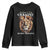 Glory To Ukraine Slava Ukraini Youth Sweatshirt Lion King TS11 Black Print Your Wear