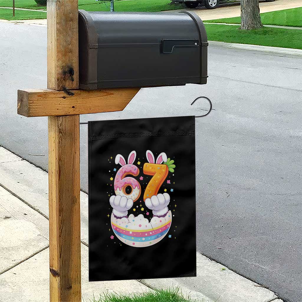 Funny Easter Day Bunny 67 Six Seven Meme Garden Flag TS11 Print Your Wear