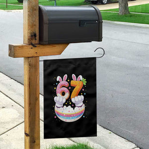 Funny Easter Day Bunny 67 Six Seven Meme Garden Flag TS11 Print Your Wear