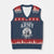 Continental Army America Independence Revolutionary War Seal V-Neck Knit Sweater Vest - Print Your Wear
