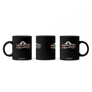 Funny Heterosexuality In This Economy Coffee Mug Rainbow LGBTQ+ Pride TS11 Print Your Wear