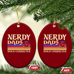 Nerdy Dad Ceramic Ornament Funny Fathers Day RPG Gaming D20 Tabletop TS11 Print Your Wear