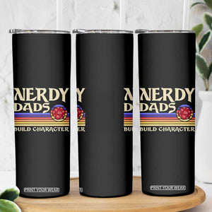 Nerdy Dad Skinny Tumbler Funny Fathers Day RPG Gaming D20 Tabletop TS11 Print Your Wear