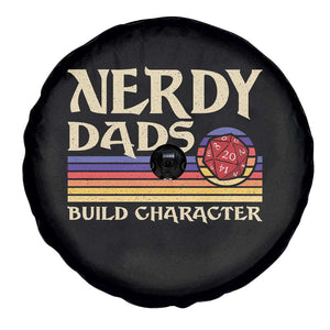 Nerdy Dad Spare Tire Cover Funny Fathers Day RPG Gaming D20 Tabletop TS11 Print Your Wear