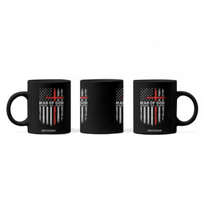 Man of God Husband Dad Protector Coffee Mug Christian Dad Fathers Day TS11 Print Your Wear