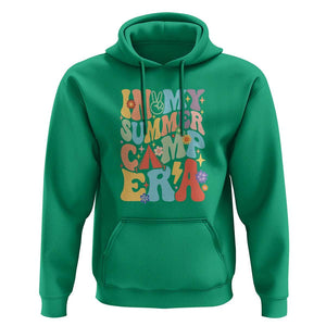 In My Summer Camp Era Hoodie Camper Retro Groovy Summer Vacation TS11 Irish Green Print Your Wear