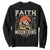 Faith Can Move Mountains Sweatshirt Religious Christian Camping TS11 Black Print Your Wear