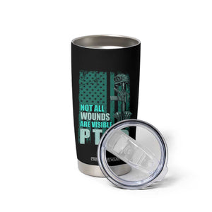PTSD Awareness Not All Wounds Are Visible Tumbler Cup PTSD Veteran Military Soldier TS11 Print Your Wear