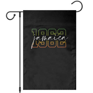 Proud Jamaican Garden Flag Jamaica 1962 Rasta Flag TS11 Black Print Your Wear