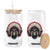Native American Indian Chief Skull Headdress Glass Can TS11 Print Your Wear