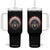 Native American Indian Chief Skull Headdress Tumbler With Handle TS11 One Size: 40 oz Black Print Your Wear