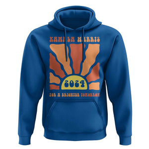 Kamala Harris For A Brighter Tomorrow 2024 Hoodie Boho Aesthetic Sunshine TS11 Royal Blue Print Your Wear