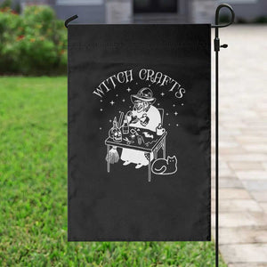 Funny Halloween Garden Flag Witch Crafts Witchcraft Skull Cat Ghost TS11 Print Your Wear