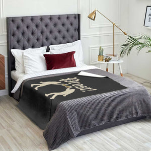 Funny Oktoberfest Bigfoot Prost Throw Blanket German Sasquatch Beer Mug TS11 Print Your Wear
