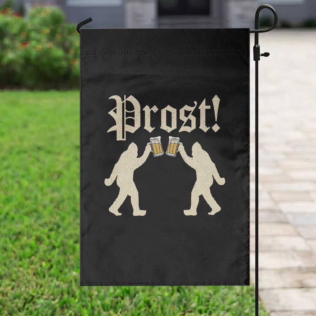 Funny Oktoberfest Bigfoot Prost Garden Flag German Sasquatch Beer Mug TS11 Print Your Wear